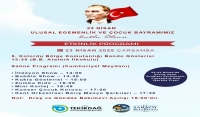 23 Nisan Ulusal Egemenlik ve Çocuk Bayramı Etkinlikleri
