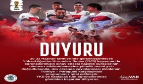 A Milli Takım Maç Duyurusu
