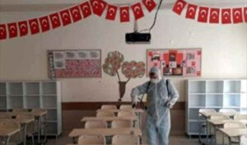 CNNTÜRK-Şarköy’de okullar ve camiler bulaşıcı hastalıkları karşı ilaçlandı. (08.03.2020)