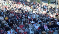 Cumhuriyetin kalesi Şarköy’ümüzde, bu sabah tek yürek olduk.