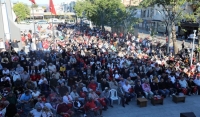 Cumhuriyetin kalesi Şarköy’ümüzde, bu sabah tek yürek olduk.