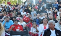 Cumhuriyetin kalesi Şarköy’ümüzde, bu sabah tek yürek olduk.