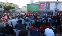 Cumhuriyetin kalesi Şarköy’ümüzde, bu sabah tek yürek olduk.