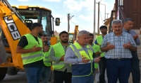 Doğalgaz İçin İlk Kazmayı Vurduk.