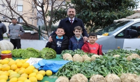 Emeğin ve bereketin buluştuğu Salı Pazarı’ndayız.