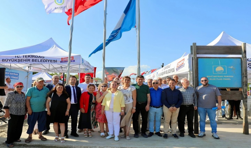 Mavi Gözlü Kentimizin Plajlarında Mavi Bayrak Gururla Dalgalanıyor 