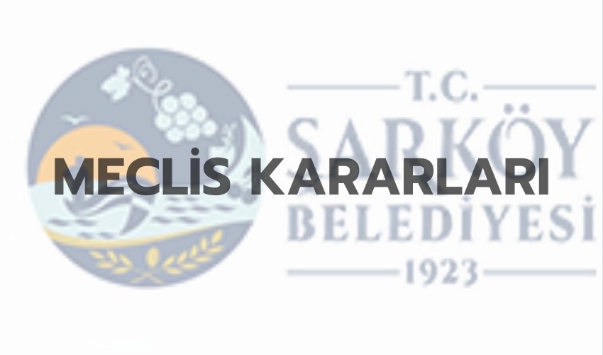 Meclis Kararları