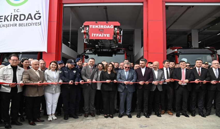 Şarköy İtfaiye istasyonu Açılışı