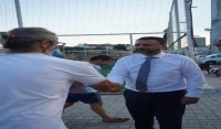 Şarköy Tenis Turnuvasına Ziyaret