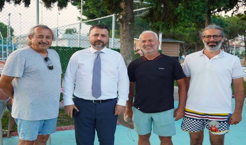 Şarköy Tenis Turnuvasına Ziyaret