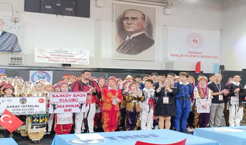 Şarköyspor Kulübü Halk Oyunları Ekiplerimizi Kutluyoruz