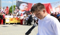 Türk milletinin damarlarında özgürlük, ruhunda Cumhuriyet vardır 