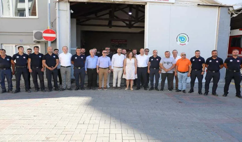 İtfaiye İstasyonu ve TESKİ Şube Müdürlüğü'ne Ziyaret